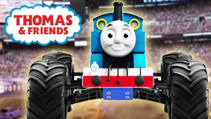 Thomas and Friends Monster Truck  Finger Family Daddy Finger Song Nursery Rhymes Cookie Tv