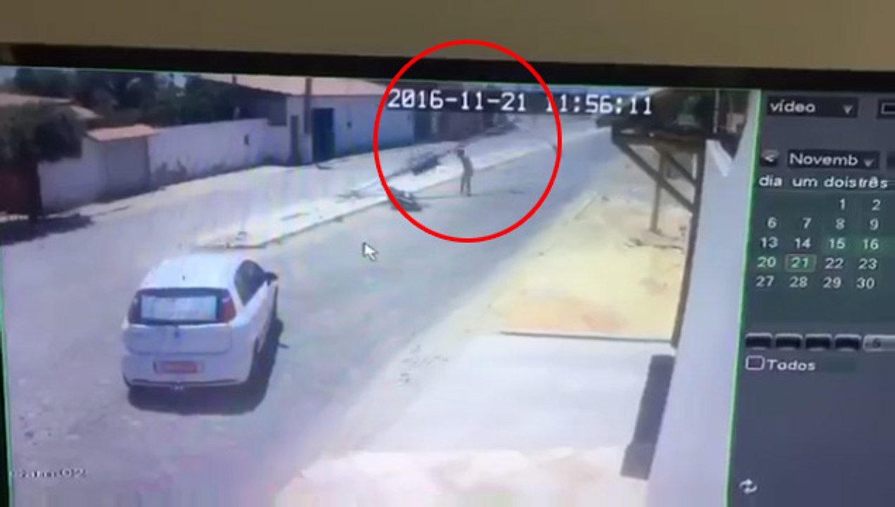 Un motard malchanceux victime d’un double accident