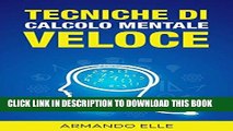 MOBI DOWNLOAD Tecniche di Calcolo Mentale Veloce ((I Numeri)) (Italian Edition) PDF Ebook