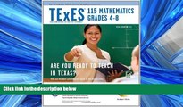 FAVORIT BOOK  TExES 115 Mathematics 4-8 w/CD-ROM (TExES Teacher Certification Test Prep)