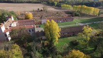 Un drone capte de superbes images de la Garonne en automne
