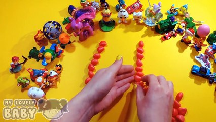 Learn to Count 1 to 80 with Candy Numbers and Toys! Lesson 8
