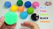 Learn Colours with Squishy Glitter Foam | Childrens Educational Video | Learn Colors Teach Colours