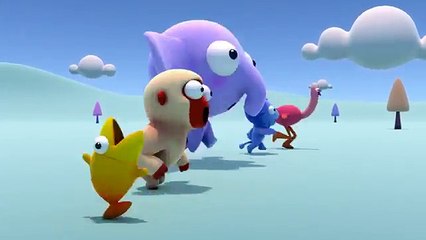 Monkey Story - Banana Race - Cartoons for kids
