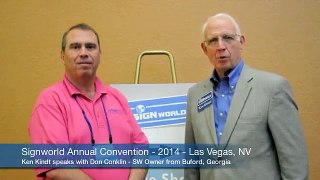 Signworld Don Conklin Testimonial