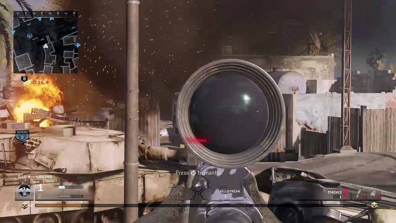 Call of Duty®: Modern Warfare® Remastered winning kill ._