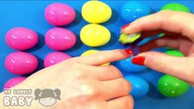 Learn Patterns with Surprise Eggs! Opening Colours Surprise Eggs Filled with Toys and Fun! Lesson 3