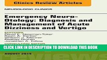 [READ] Mobi Emergency Neuro-Otology: Diagnosis and Management of Acute Dizziness and Vertigo, An