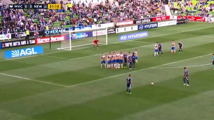 Melbourne Victory vs Newcastle Jets 2-0. ALL GOALS. A-League 26_11_16