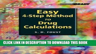 [READ] Mobi Easy Four-Step Method to Drug Calculations Free Download
