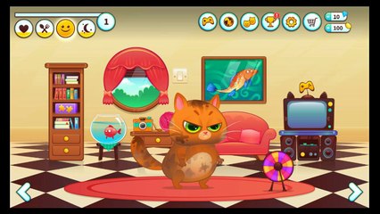 Бубу котик детские игры 2016 1 серия Знакомство с Бубу