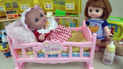 Baby Doll poops diaper change & baby sitter play toy-677Nlv1538c