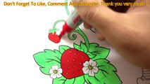 Strawberry Shortcake Coloring Pages And Learn Colors For Kids part 1
