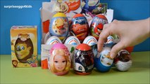 Angry Bird Spiderman Disney Barbie Winnie Pooh Kinder surprise Eggs collection
