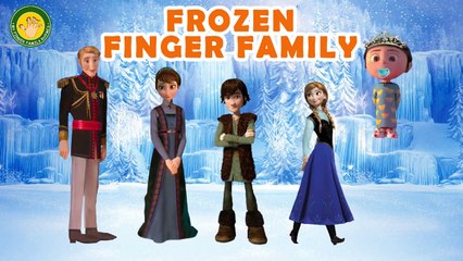 FROZEN Finger Family Nursery Rhymes for Kids | MY FINGER FAMILY RHYMES