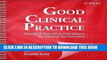 [READ] Mobi Good Clinical Practice: Standard Operating Procedures for Clinical Researchers PDF