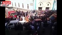 الآلاف يشيعون جثمان الشهيد حسام حسن ببنى سويف