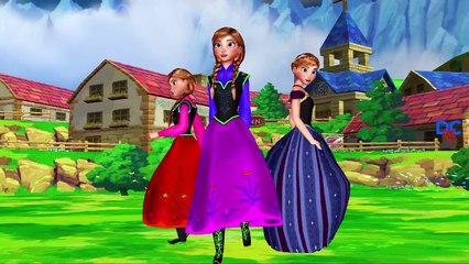 Frozen If You Are Happy And You Know It And Hokey Pokey Dance For Children Nursery Rhymes