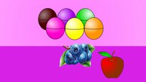 Learn Colors With Colorful Surprise Eggs For Children, Teach Colours, Baby Kids Learning Videos