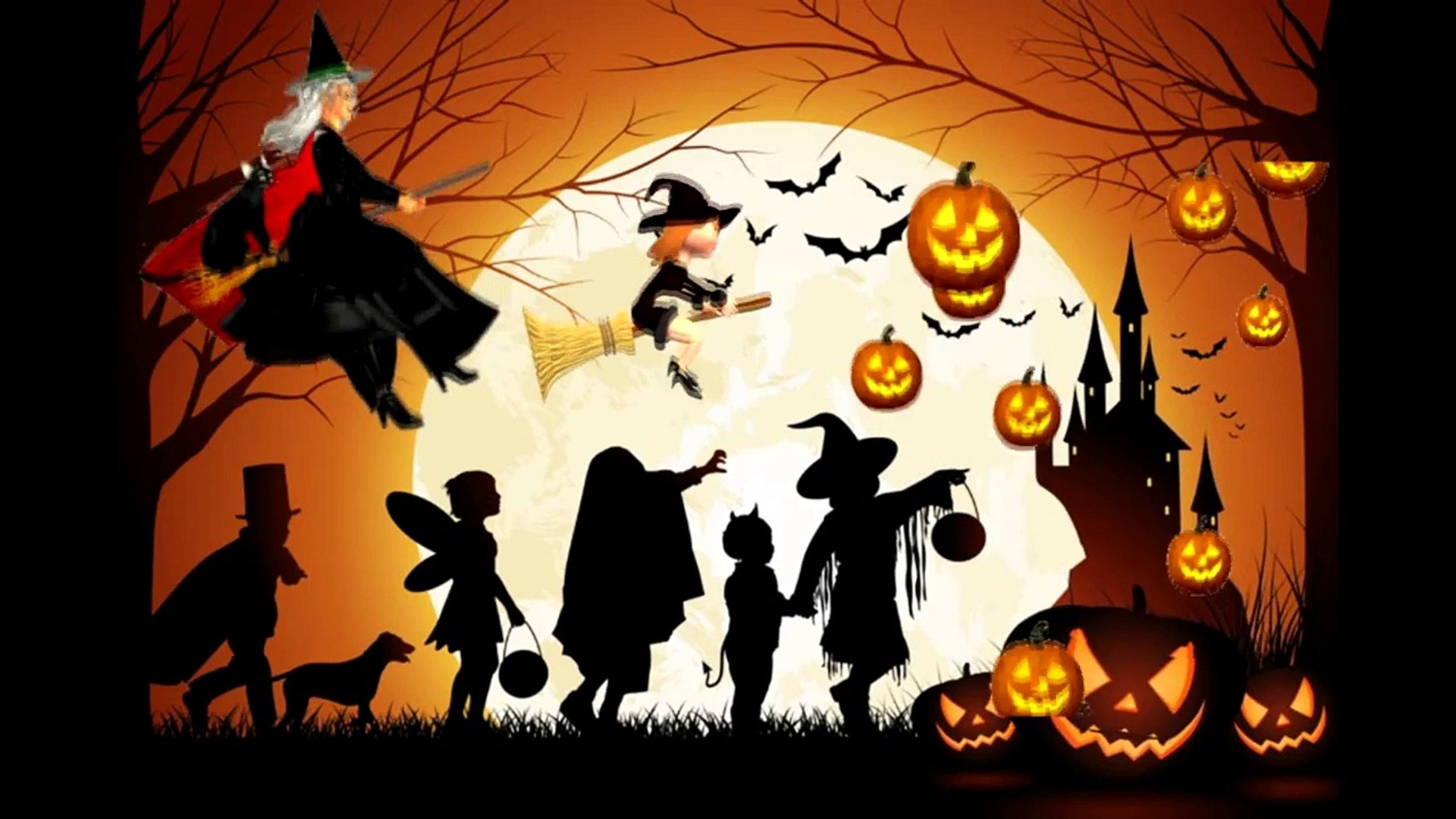 Hallowen Finger Family HJ Kids