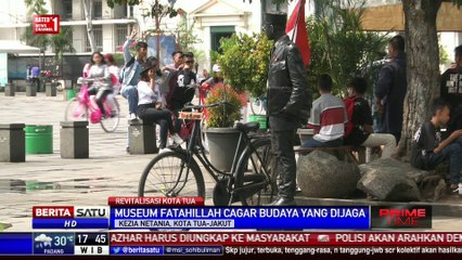 Dinding Luar Sejumlah Museum di Kota Tua Dibenahi