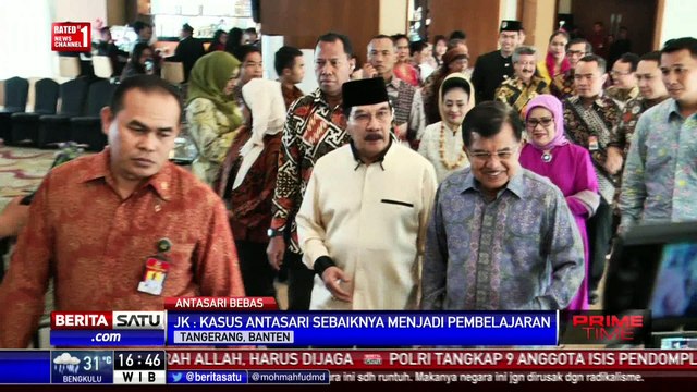 JK di Syukuran Antasari Azhar: Kebenaran Harus Diungkap