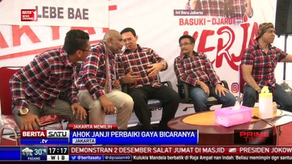 Ahok Janji Santun Berbicara, Kecuali Kepada Maling