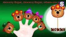 The Finger Family Bears Simple songs & Learning Nursery Rhymes & Songs For Children