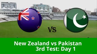 Pakistan vs New Zealand 2nd Test Day 1 | Short Highlights | 25 Nov 2016