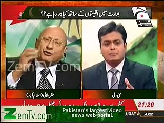 Sheikh Rasheed saying shut up 2 Indian anchor very emotional conservation