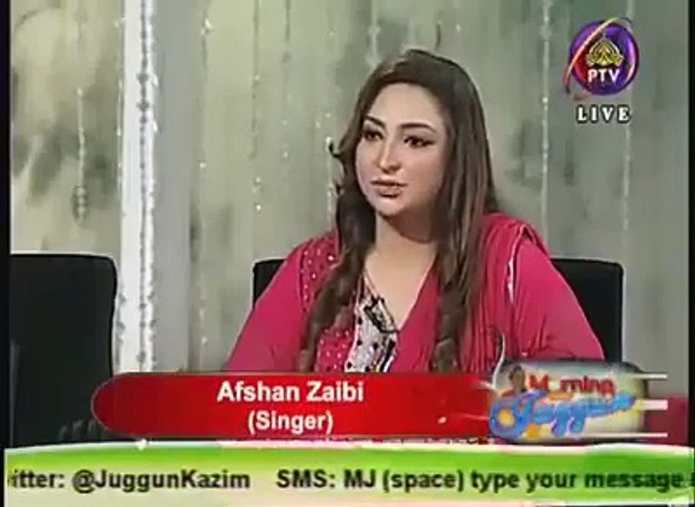 Ptv morning show with juggan for my fb fansthanks to all for ur support