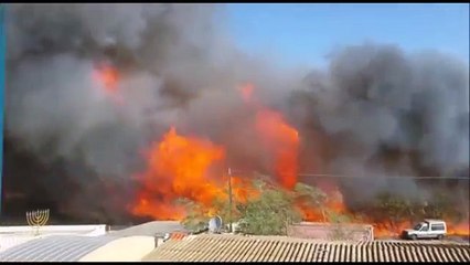 Live Video Israel Wildfires Burning