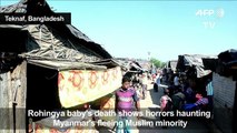 Baby's death shows horrors haunting Myanmar's Rohingya people
