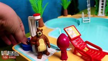 Paw Patrol rescues Masha And Bear in the Pool - Toy Story for Kids