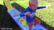 Michaels First Water Slip and Slide || Little Tikes Wet & Dry First Slide Review