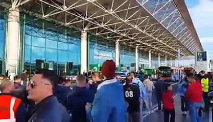 Palermo-Lazio: tifosi a Fiumicino