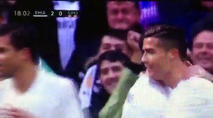 La magnifique tête plongeante de Cristiano Ronaldo !