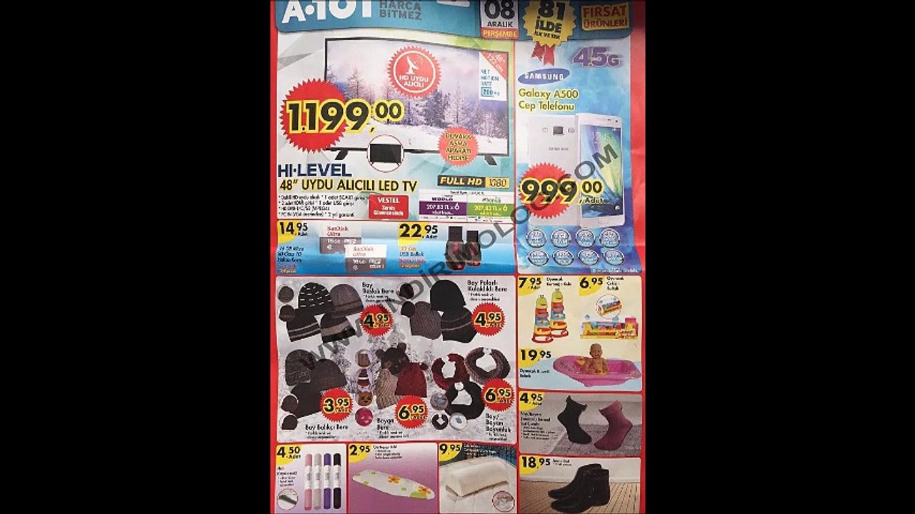 A101 8 Aralık 2016