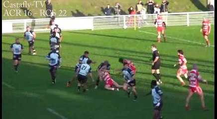 La fin de match entre Castanet et Strasbourg en Fédérale 1