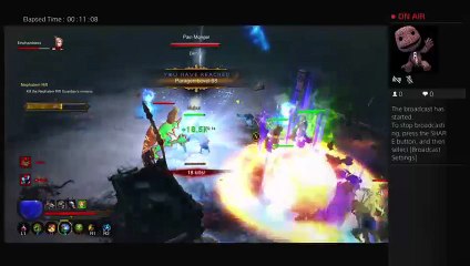 kamethered's Live PS4 Broadcast diabio rifting