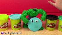 Hulk Smash Play-Doh SHAPES! Learn New Shapes with HobbyDad   Lightning McQueen HobbyKidsTV