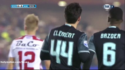 Pelle Clement Goal HD - Kozakken Boys 0-4 Ajax - 26-10-2016
