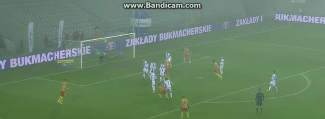 Nabil Aankour Fantastic Goal HD Korona Kielce-Pogon Szczecin 26.11.2016