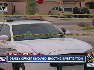 Deadly officer involved shooting in Surprise