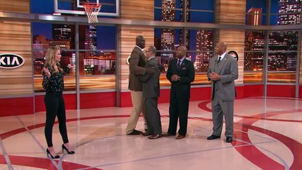 Shaq vs Kristen Ledlow Free Throw Contest Inside the NBA