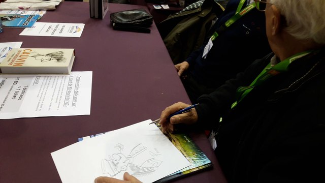 Willy Lambil, dessinateur des tuniques bleues, dans ses oeuvres