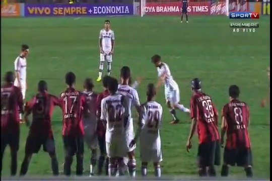 Brezilya Ligi'nde Mükemmel Frikik Golü