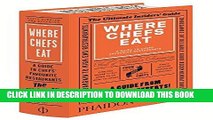 MOBI DOWNLOAD Where Chefs Eat: A Guide to Chefs  Favorite Restaurants (2015) PDF Online