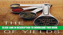 EPUB DOWNLOAD The Book of Yields: Accuracy in Food Costing and Purchasing PDF Kindle