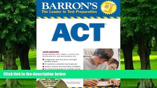 Best Price Barron s ACT with CD-ROM (Barron s ACT (W/CD)) Ed.D.  George Ehrenhaft On Audio